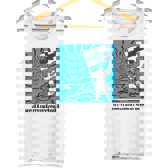 Proud To Be Finnish Finland Flag Sunrise Independence Day Tank Top | Mazezy