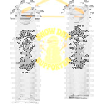 Proud Supporter Of Snow Days Chemistry Teacher Christmas Tank Top | Mazezy