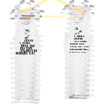 i Repair What Your Husband Fixed Handyman Tank Top Tank Top | Mazezy