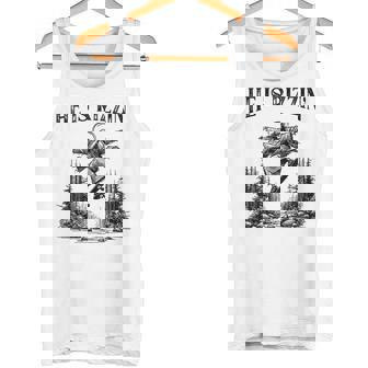 He Is Rizzin Retro Jesus Skateboarding Tank Top | Mazezy