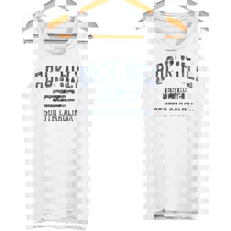 Rock Hill South Carolina SC Vintage Established Tank Top Tank Top | Mazezy
