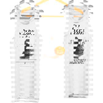 Salem Massachusetts Cat Halloween Witch Tank Top | Mazezy