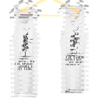 I Have To Say Weird Stuff Or I'Ll Die Cockroach Retro Tank Top | Mazezy