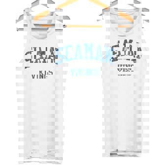 Seaman High School HS Topeka KS Vintage Sports Tank Top Tank Top | Mazezy