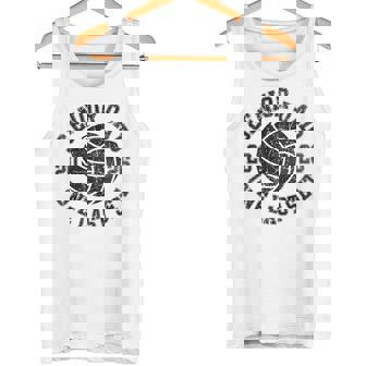 Senior Father Volleyball Senior Dad 2026 Volleyball Last Set Tank Top | Mazezy