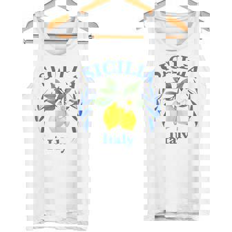 Siciliaouvenir Italiano Italia Limonesouvenirs Deicilia Camiseta sin mangas - Regaloses