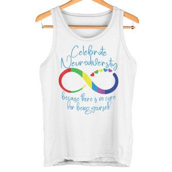 Símbolo De Infinito De Autismo Para Celebrar La Neurodiversidad Arcoíris Lindo Camiseta sin mangas - Regaloses