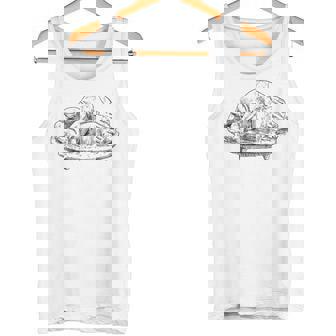 Sleeping Lady Of Malta Fertility Goddess Prehistory Tank Top Tank Top | Mazezy