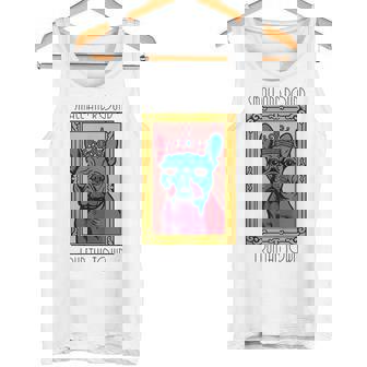 Small And Round I Run This Town French Bulldog Tee Tank Top Tank Top | Mazezy