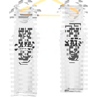 Smartass University Sarcasm School Academy I'm Fine Tank Top | Mazezy