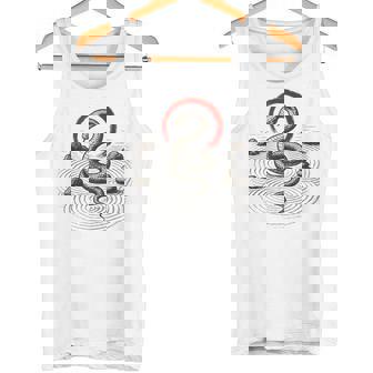 Snake Zen Circle Rock Serpent Symbol Nature Balance Tank Top Tank Top | Mazezy