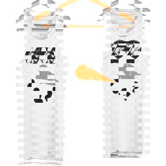 Snowman Face Sunglasses Christmas For Men Boys And Kids Tank Top | Mazezy
