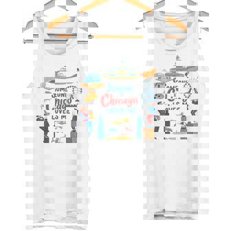 Someone In Chicago Loves Me IL Skyline Traveling Lover Baby Tank Top | Mazezy