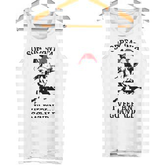 Sorry Santa I'Ve Been Goat Wild Tank Top - Monsterry