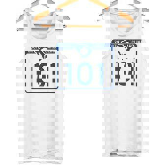 South Carolina Highway 101 Sign SC-101 State HWY Tank Top | Mazezy