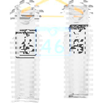 South Carolina Highway 46 Sign SC-46 State HWY Tank Top Tank Top | Mazezy
