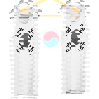 South Korea Korean National Flageoul タンクトップ - Kawaiitshirt