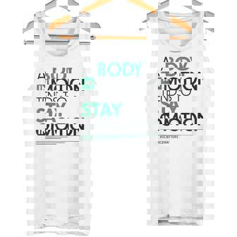 Stay In Motion – Physics With Nerdy Energy Tank Top Tank Top | Mazezy