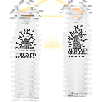 Stratigraphy Over Selfies Fossil Hunter Enthusiast Apparel Tank Top | Mazezy