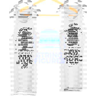 String Figures Art Teacher Crafts Quote Graphic Tank Top | Mazezy
