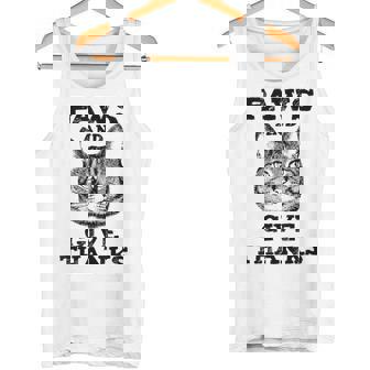 Thanksgiving Cat Paws And Give Thanks Shirt T-Shirt Tank Top | Mazezy