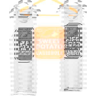 Thanksgiving Sweet Potato Casserole Retro Family Costume Tank Top | Mazezy