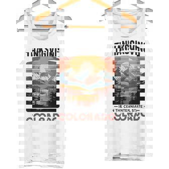 Thanksgiving Trip Travel Family Dinner Group Colorado Tank Top | Mazezy