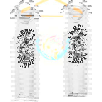 Toddler Boy Grandpa Fishing Buddy Tank Top | Mazezy