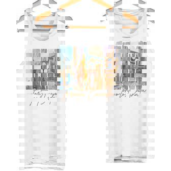 Toronto Canada Traveling Trip Brushstroke Souvenir Vacation Tank Top Tank Top | Mazezy