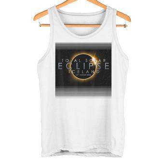 Total Solar Eclipse 2026 Iceland Vintage Tank Top | Mazezy