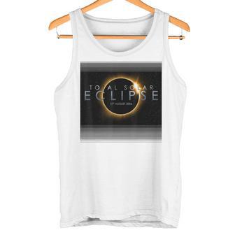 Total Solar Eclipse 2026 Spain Vintage Tank Top | Mazezy