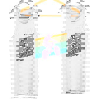 Trail Biking Therapy Ideal For Extreme Sports Enthusiasts Premium Tank Top | Mazezy