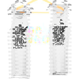 Travel Asia フィリピン ダバオ 家族 バケーション お土産 タンクトップ - Kawaiitshirt