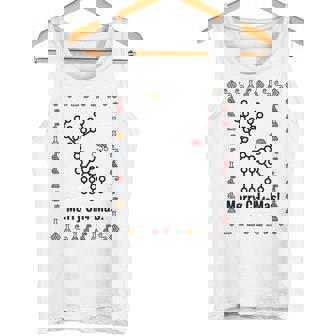 Ugly Sweater Science Christmas Chemistry Teacher Merry Ch4 Tank Top | Mazezy