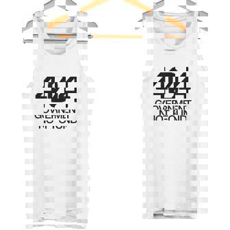 US Government Shutdown Error Code Tank Top | Mazezy