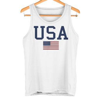 Usa Drapeau Américain 4 Juillet Amérique Patriotique Usa Débardeur e - Cadeauxyz