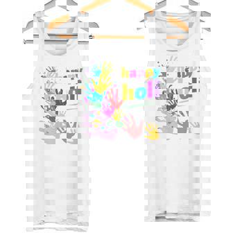 Vibrant Happy Holi タンクトップ - Kawaiitshirt