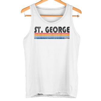 Vintage Estilo De Los Años 80T George Ut Camiseta sin mangas - Regaloses