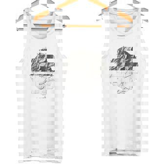 Vintage Geology Map Diagram Science Art Nature Lover Urban Tank Top Tank Top | Mazezy