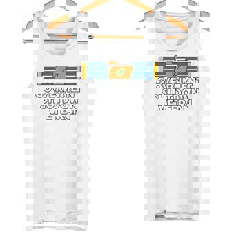 Vintage Government Shutdown Veteran Politics Humor Tank Top | Mazezy