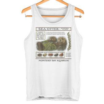 Vintage-Sea-Otter-Monterey-California-90'S-Aquarium-Lover Tank Top | Mazezy