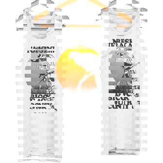 Vintage Style Nebraska Pheasant Travel Tourist Souvenir Tank Top | Mazezy