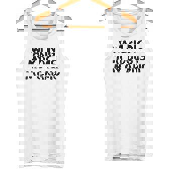 Walking My Dog Is My Cardio Tank Top | Mazezy