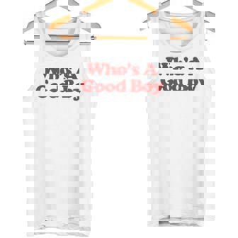 Who's A Good Boy Y2k Aesthetic Trendy タンクトップ - Kawaiitshirt