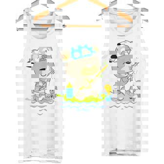 おむつ釣りのベビーベア タンクトップ - Kawaiitshirt
