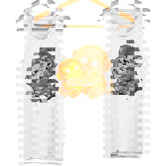 かわいいパンチ君 抱っこぬいぐるみ 赤ちゃん マカク モンキー パンチ タンクトップ - Kawaiitshirt