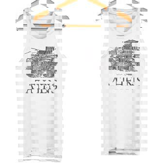 アテネギリシャ-ギリシャのお土産-アテネ タンクトップ - Kawaiitshirt