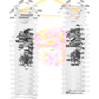 アロサウルス 恐竜モチーフ イラスト アロサウルス タンクトップ - Kawaiitshirt