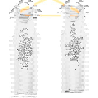 ウォールナットツリーリーフヴィンテージ植物学tシャツtシャツ タンクトップ - Kawaiitshirt