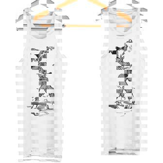 オズの土地 ビンテージアート ハロウィーン オズの魔法使い かかし タンクトップ - Kawaiitshirt